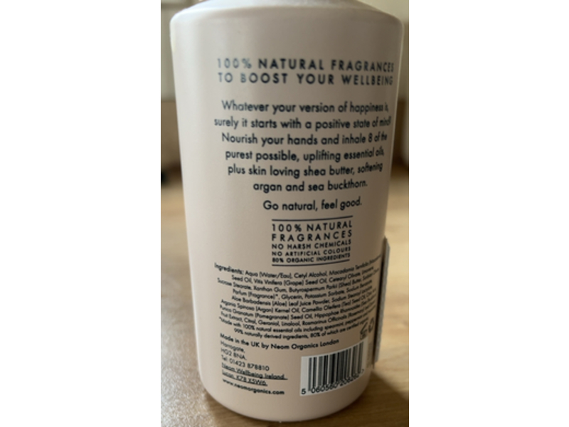 Neom Great Day Hand & Body Lotion, Wild Mint & Mandarin, 10.14 fl oz/300 mL