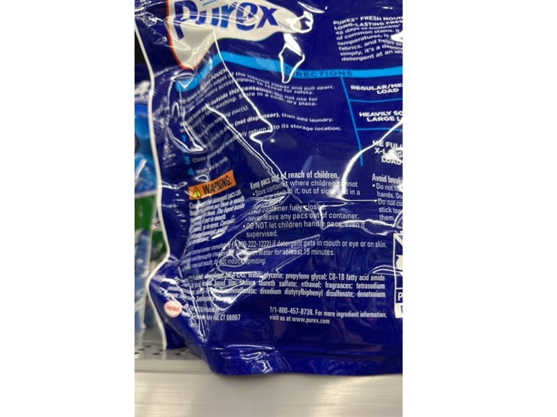 Purex Laundry Pacs, Fresh Mountain Breeze, 66 Count