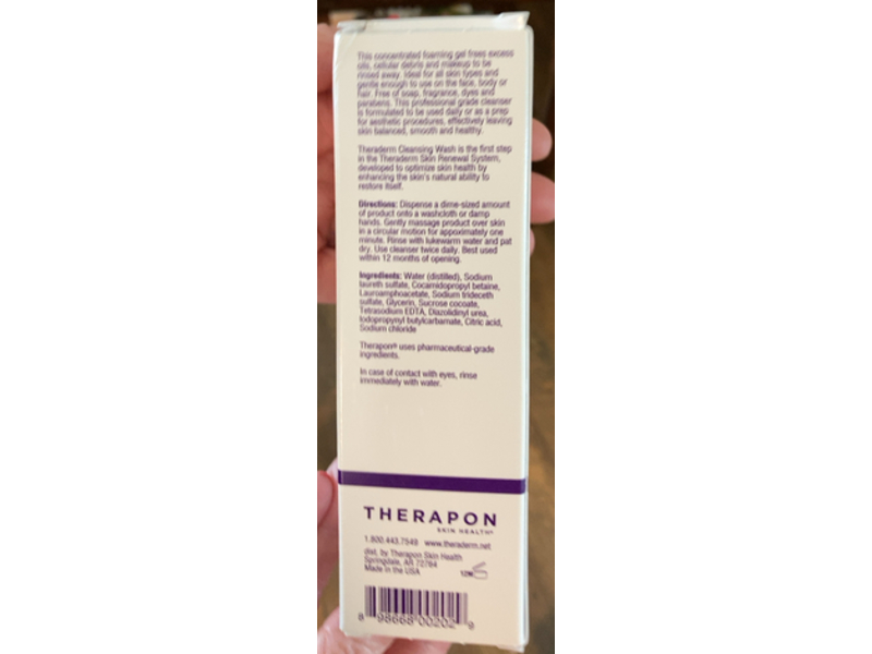 Theraderm Clinical Skin Care Cleansing Wash, 1, 4 fl oz/120 mL