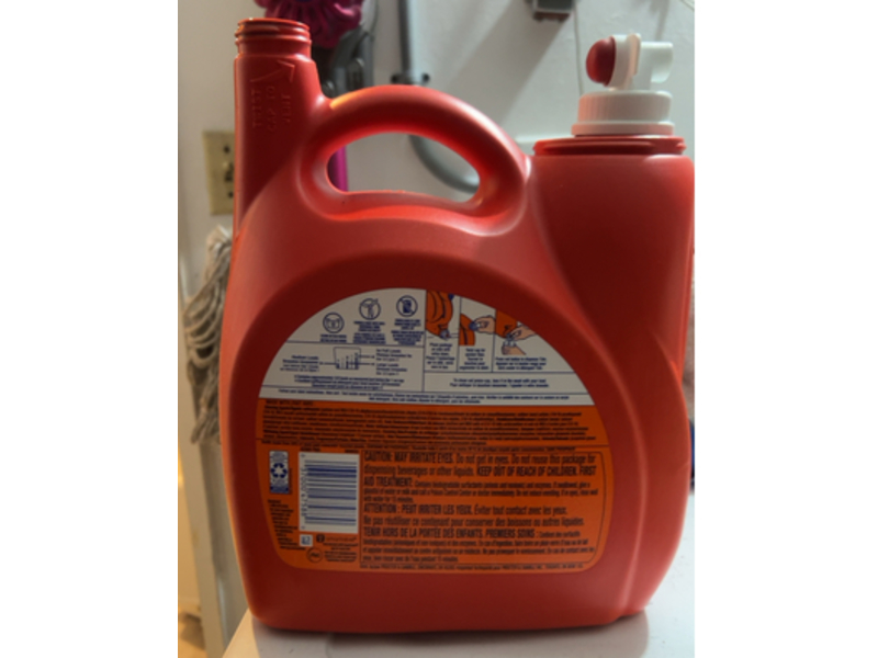 Tide Hygienic Clean Heavy 10x Duty Liquid Laundry Detergent, Original, 123 Loads, 165 fl oz/4.87 L