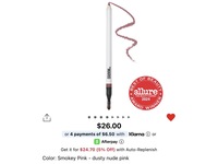 Makeup By Mario Lip Pencil, Smokey Pink - thumbnail 2