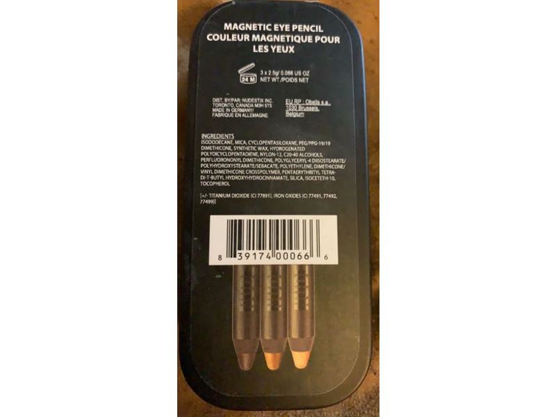 NUDESTIX Nude Metallic Mini 3 Piece Eye Kit