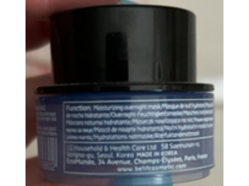 Belif Aqua Bomb Sleeping Mask, 0.33 fl oz/10 mL