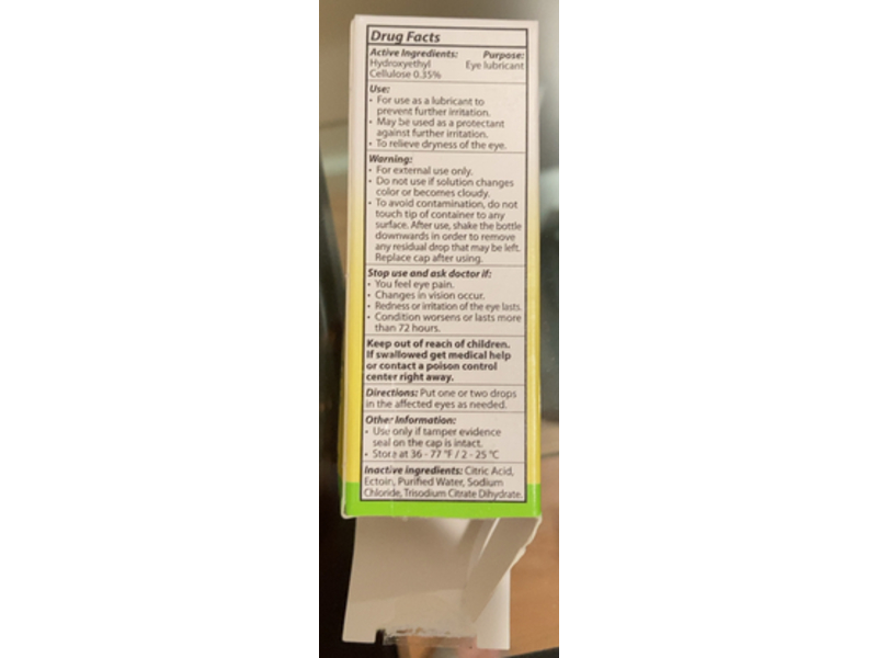 Optase Allegro Eye Drops, Hydrate, 0.33 fl oz/10 mL