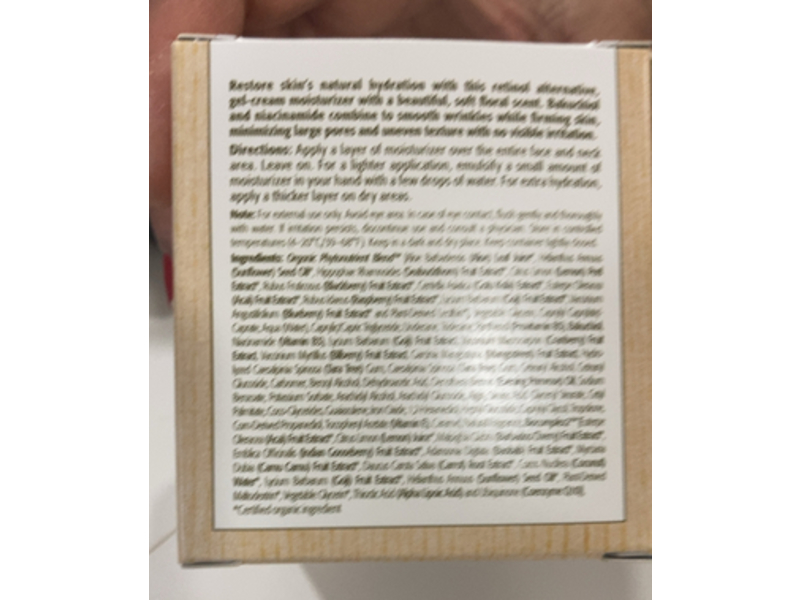 Eminence Organic Skin Care Bakuchiol + Niacinamide Moisturizer, , 2 fl oz/60 mL