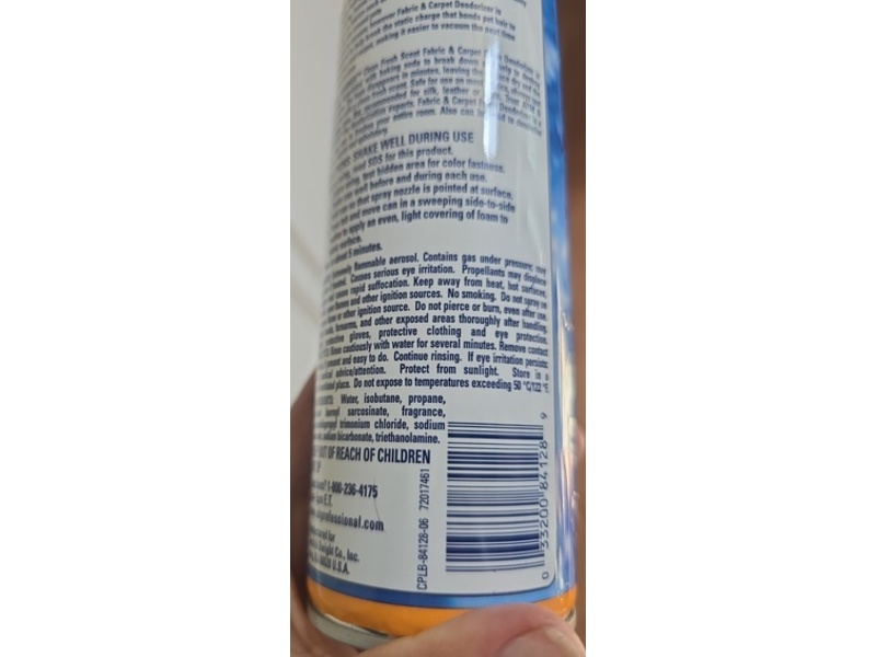 Arm & Hammer Fabric And Carpet Foam Deodorizer, 15 oz/425 g