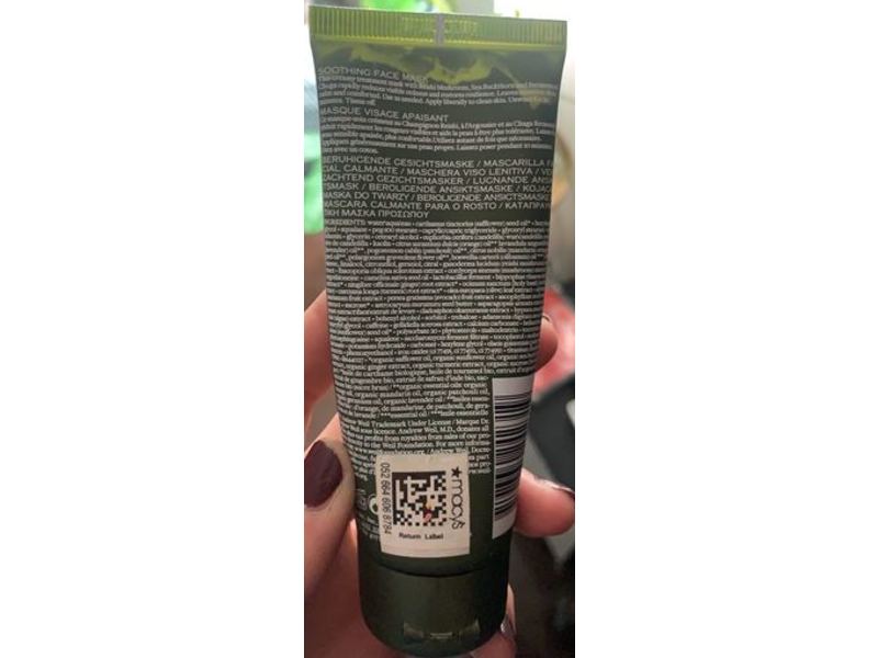 Origins Dr. Andrew Weil Soothing Face Mask, Mega-Mushroom Relief & Resilience, 2.5 fl oz/75 mL