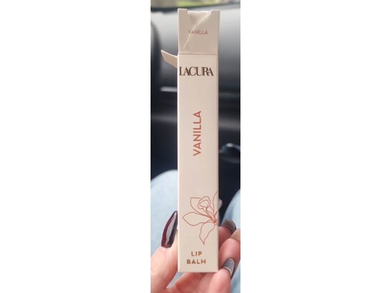 Lacura Lip Balm, Vanilla, 15 g