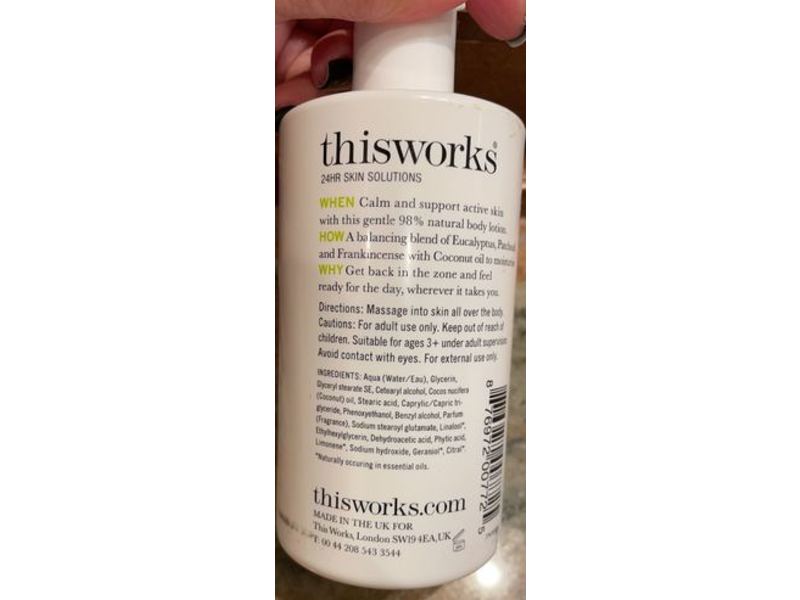 Thisworks In The Zone Body Lotion, 10.1 fl oz/300 mL