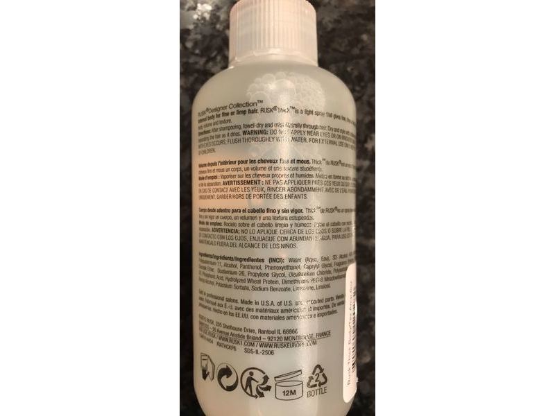 Rusk Thick Body & Texture Amplifier, 6 fl oz/175 mL