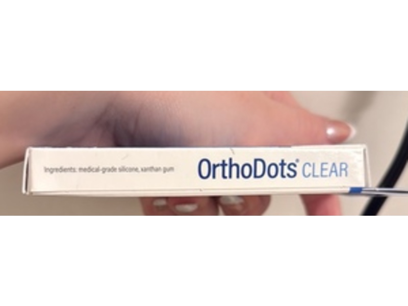 OrVance Orthodots Clear Dental Wax, 12 Count, Pack Of 2