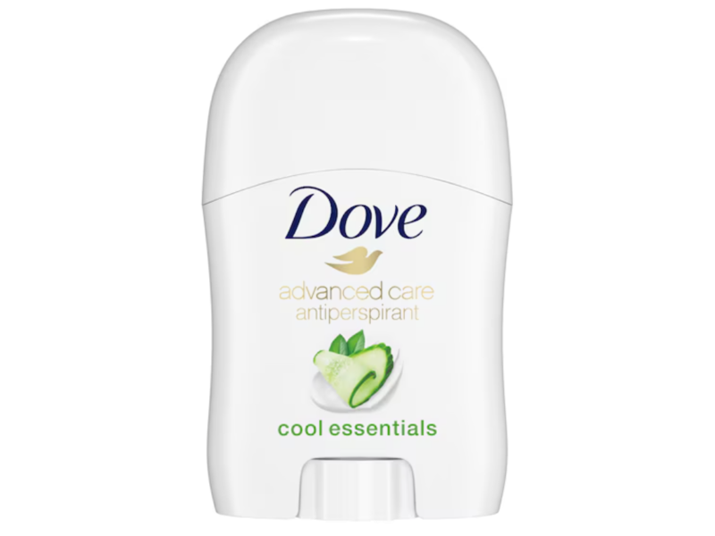 Dove Advanced Care Antiperspirant, Cool Essentials, 0.5 oz/14 g