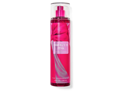 Bath & Body Works Fine Fragrance Mist, Perfect In Pink, 8 fl oz/236 mL