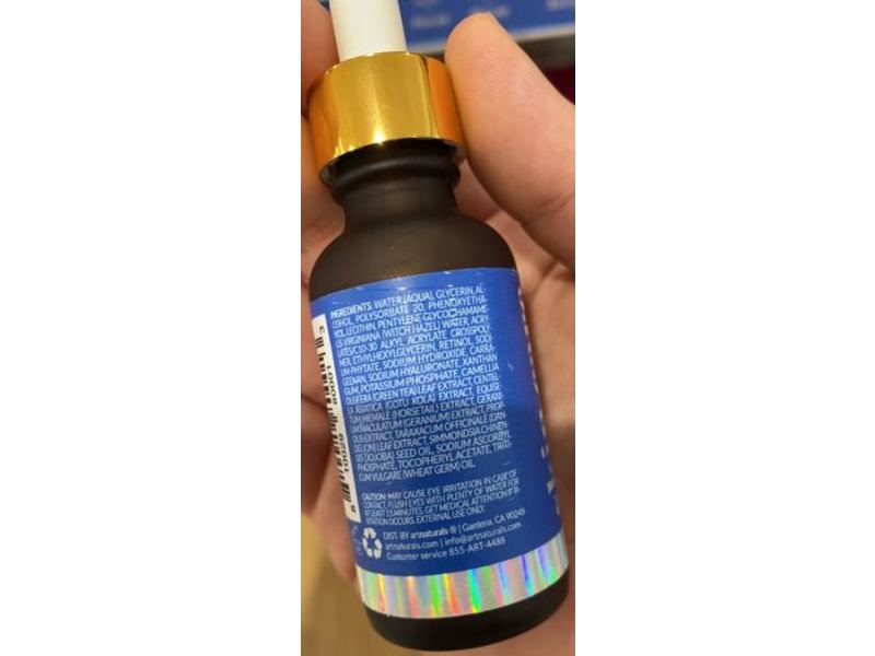 Artnaturals Luxe Retinol Serum, Rejuvenating Jojoba Oil, 1 fl oz/30 mL