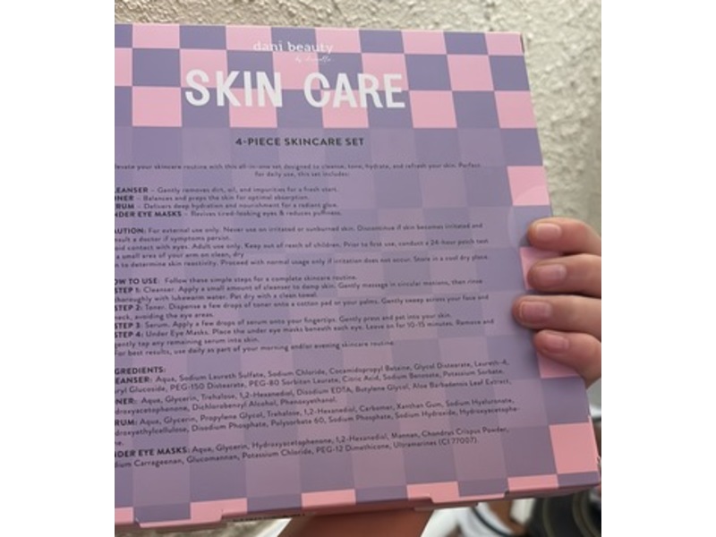 Dani Beauty Skin Care Set, 4 Count
