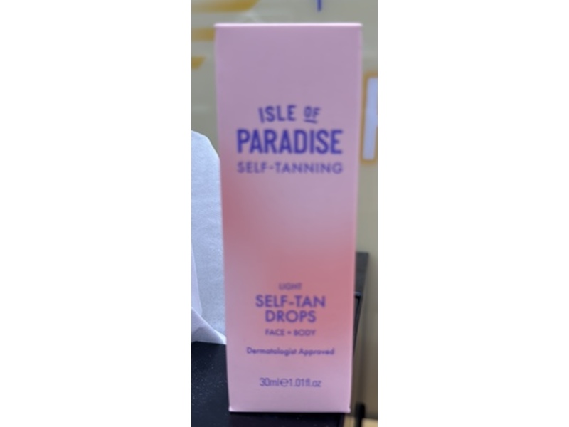 Isle of Paradise Self Tanning Face & Body Drops, 1.01 fl oz/30 mL