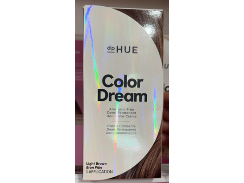 dpHUE Color Dream Demi Permanent Hair Color, Light Brown, 1 Application