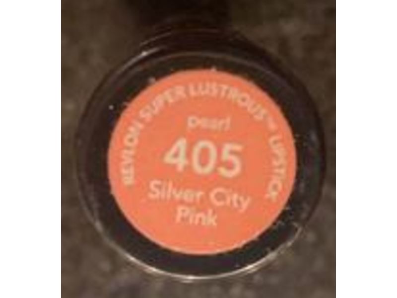 Revlon Super Lustrous Lipstick, Silver Pink City, 0.15 oz/4.2 g