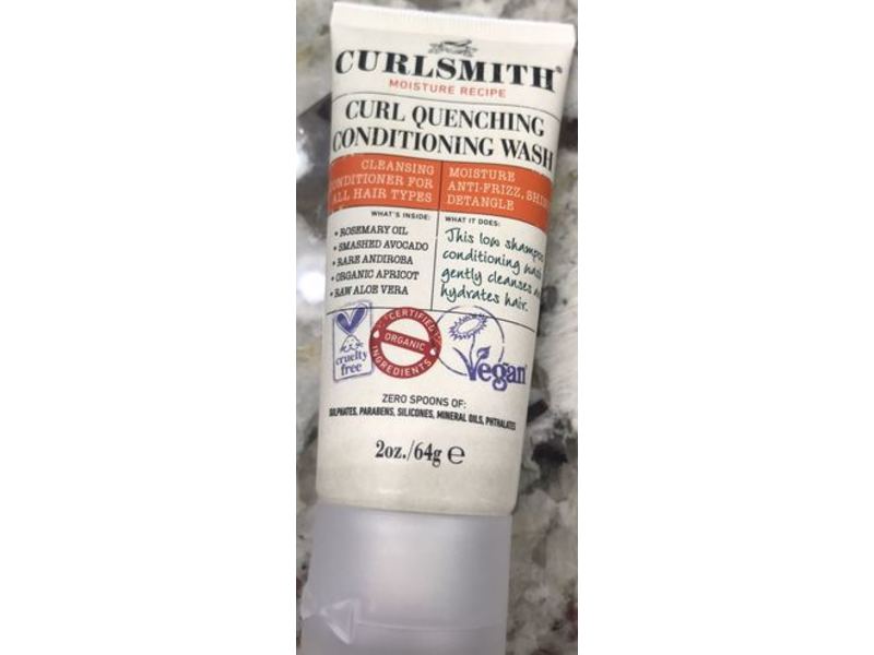 Curlsmith Curl Quenching Conditioning Wash, Moisture Recipe, 2 oz/64 g