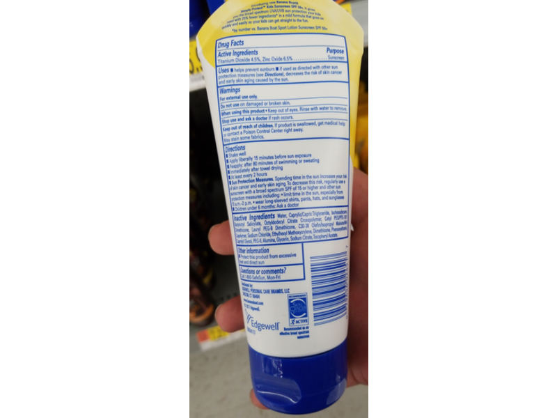 Banana Boat Simply Protect Kids Lotion, Spf 50, 6 fl oz/177 mL