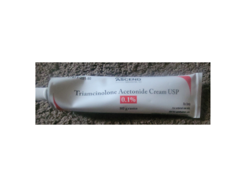 Triamcinolone Acetonide Cream USP 0.1%, 80 g, Ascend Laboratories, LLC (RX)