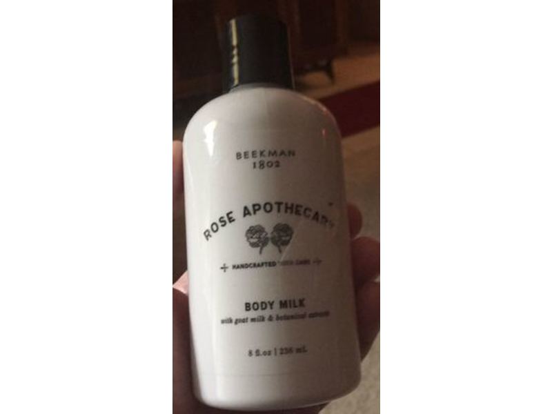 Beekman 1802 Body Milk, Rose Apothecary, 8 fl oz/236 mL