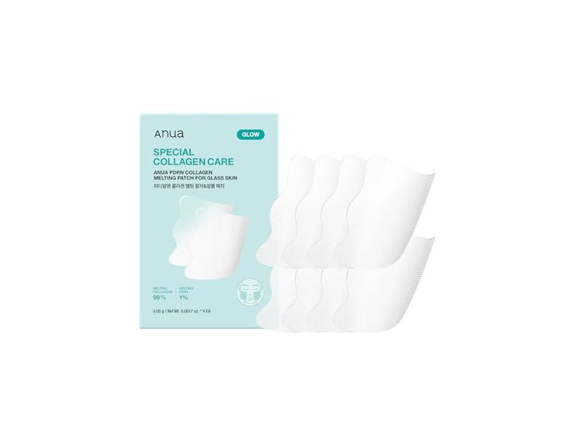 Anua Melting Patch, PDRN Collagen, 0.0017 oz/0.05 g, 4 Count