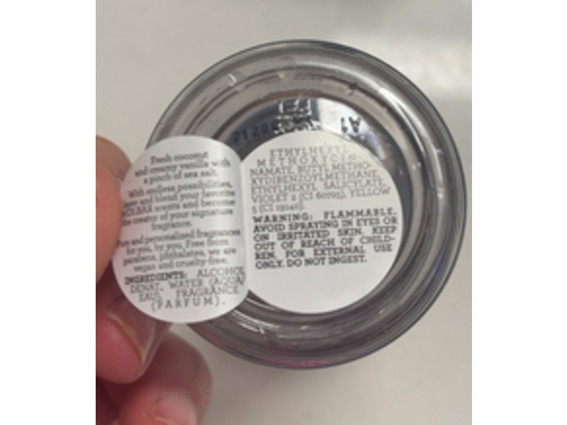 Mix:Bar Hair & Body Mist, Coconut Palm, 5 fl oz/150 mL