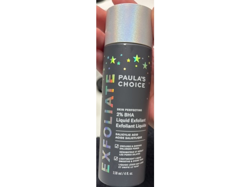 Paula's Choice Exfoliate Skin Perfecting 2% BHA Liquid Exfoliant, Salicylic Acid, 4 fl oz/118 mL