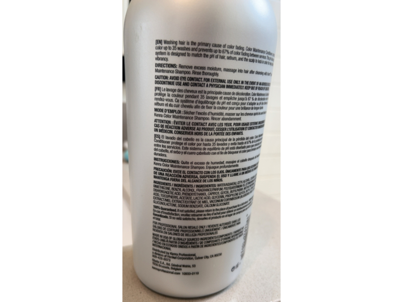 Kenra Color Maintenance Conditioner, 33.8 fl oz/1 L