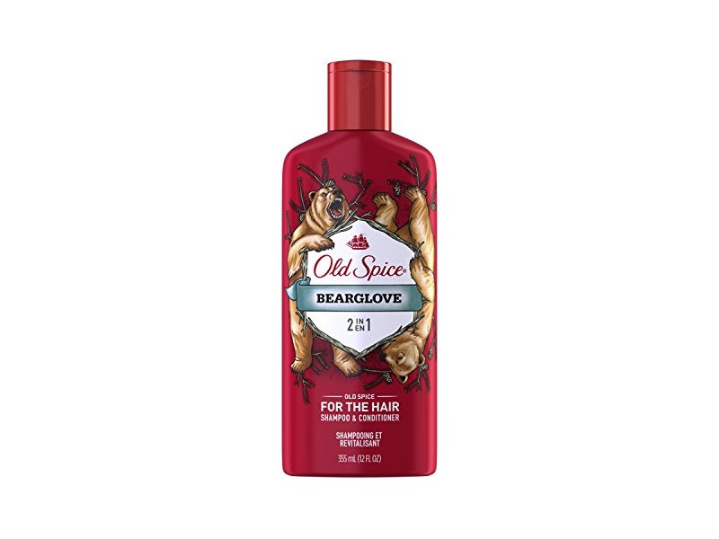 Old Spice 2 in 1 Shampoo & Conditioner, Bearglove, 12 fl oz/355 mL