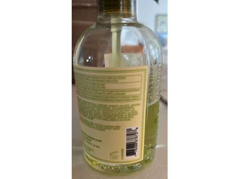 Fruits & Passion Cucina Hand Soap, Lime Zest & Cypress, 6.7 fl oz/200 mL