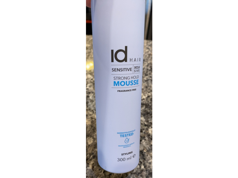 Id Hair Sensitive Xclusive Strong Hold Mousse, 300 mL