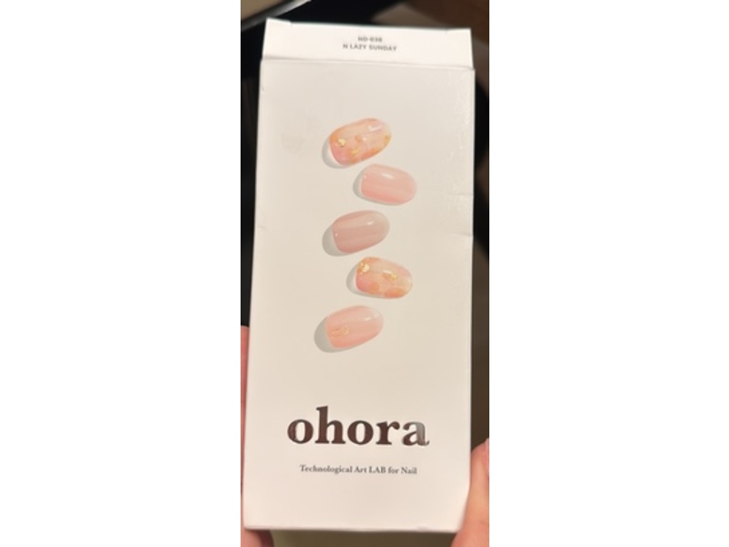 Ohora Semi Cured Gel Nail Kit, N Lazy Sunday