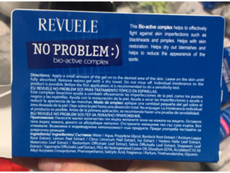 Revuele No Problem Bio-Active Complex Spot Treatment Gel, Salicylic Acid, 25 mL
