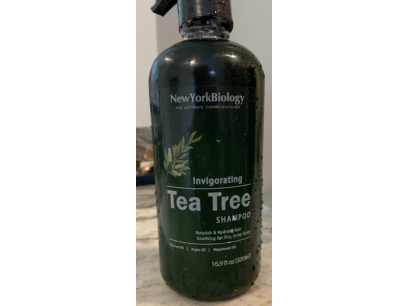 New York Biology The Ultimate Cosmeceuticals Tea Tree Shampoo, 16.9 fl oz/500 mL