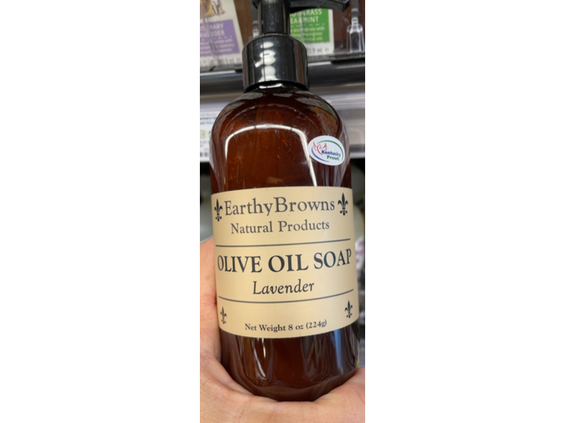 Earthy Browns Olive Oil Soap, Lavender, 8 oz/224 g