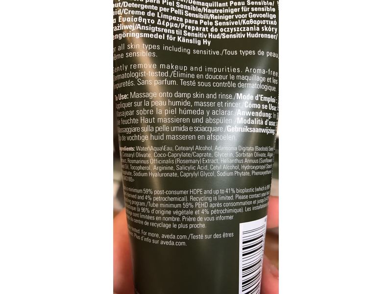 aveda botanical kinetics all sensitive cleanser