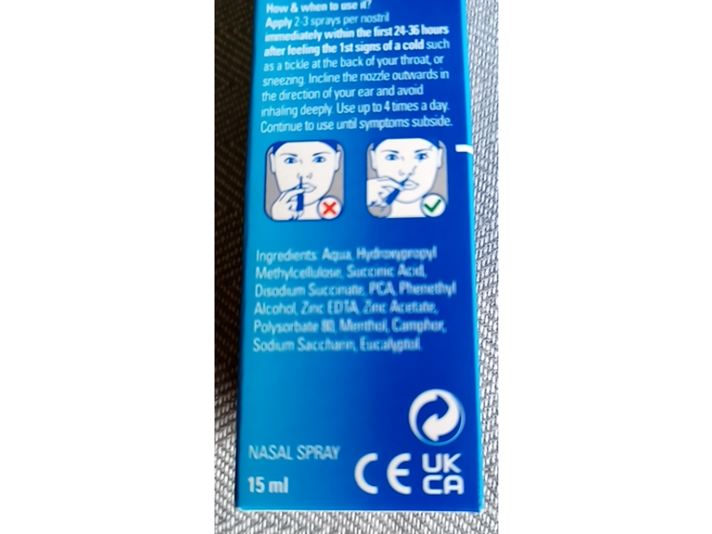 Vicks First Defence Nasal Spray, 15 mL