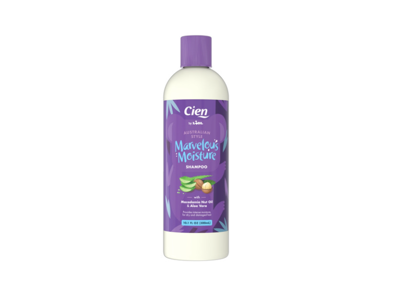 Cien Marvelous Moisture Shampoo, Macadamia Nut Oil & Aloe Vera, 10.1 fl oz/300 mL