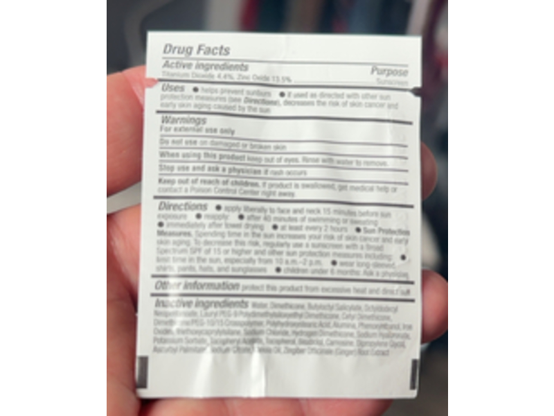 EltaMD UV AOX Elements Tinted Face Sunscreen, SPF 50, 0.07 oz/2 g