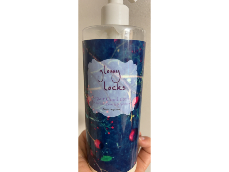 100% Pure Glossy Locks Repair Conditioner, 13.5 fl oz/400 mL