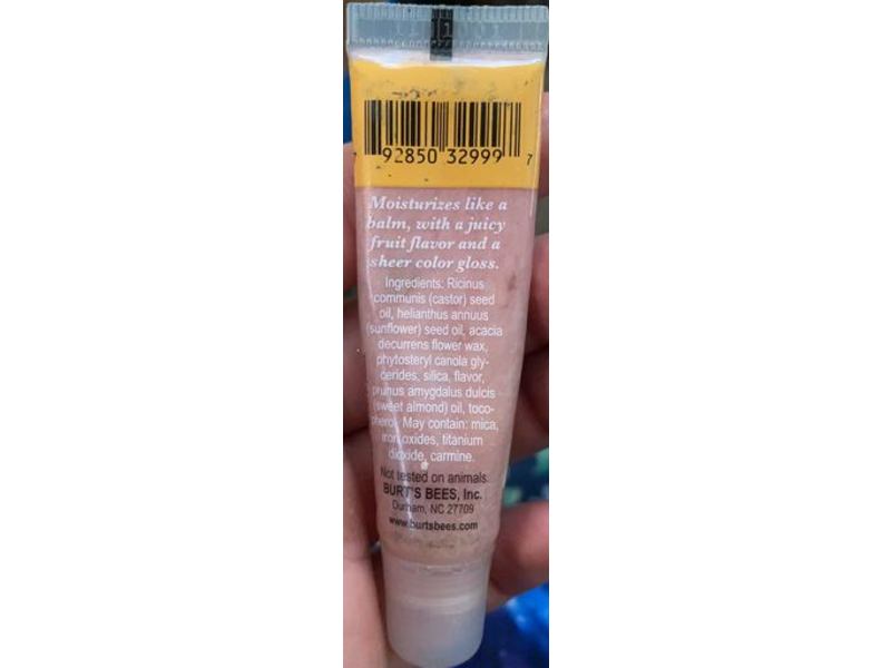 Burt's Bees Super Shiny Natural Lip Gloss, Sweet Pink, 0.5 oz/14 g