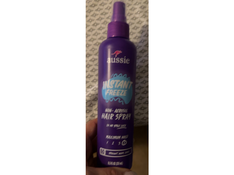 Aussie Instant Freeze Non-Aerosol Hair Spray, 8.5 fl oz/251 mL