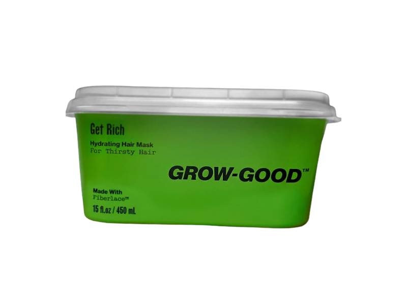 Grow-Good Get Rich Hydrating Hair Mask, 15 fl oz/450 mL