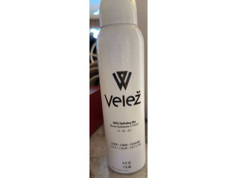 Velez Hocl Hydrating Mist, 4 fl oz/118 mL