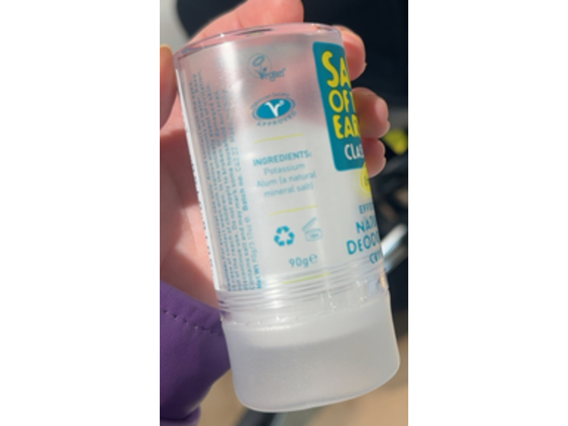 Salt Of The Earth Classic Natural Deodorant, Crystal, 90 g, Pack Of 2