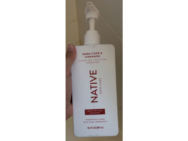 Native Moisturizing Shampoo, Warm Cidr & Cinnamon, 16.5 fl oz/487 mL