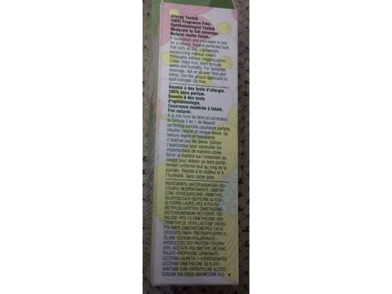 Clinique Beyond Perfecting Foundation + Concealer, Cn 40 Cream Chamois, 1 fl oz/30 mL