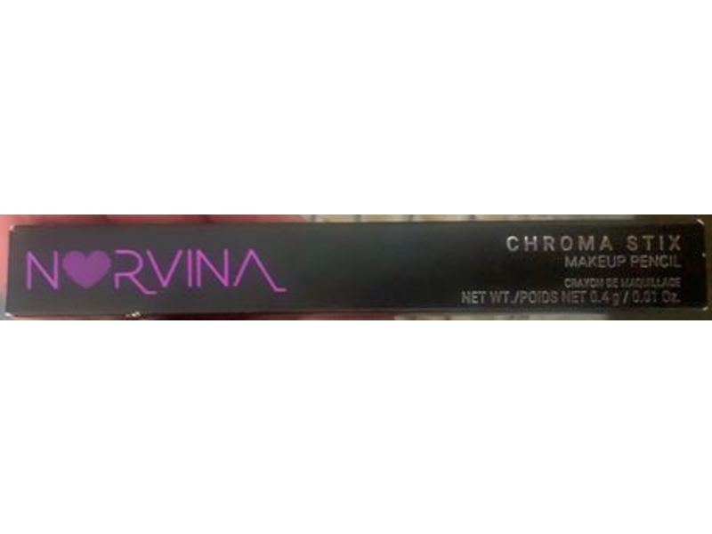 Anastasia Beverly Hills Norvina Chroma Stix Makeup Pencil, Black, 0.01 oz/0.4 g